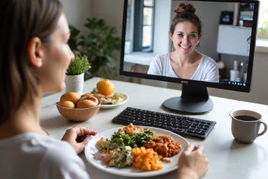 Imagen de consulta inicial de nutrición